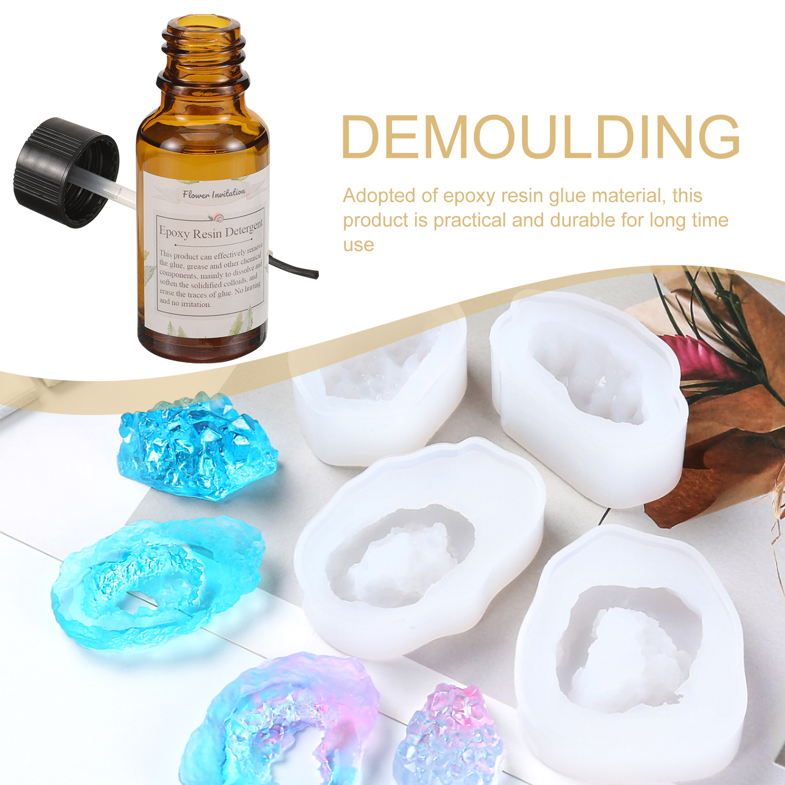 Resin Crafts Diy - 2Pcs Resin Mold Release Agent Epoxy
