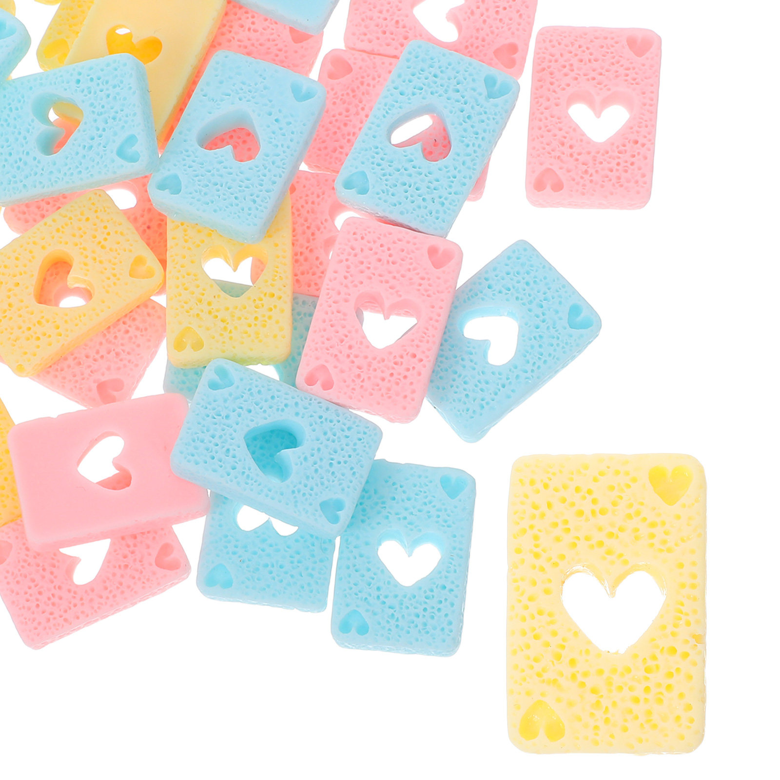 Resin Crafts Diy - 30Pcs DIY Resin Poker Charms Candy