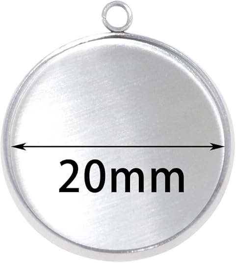 20 Pieces Stainless Steel Roun - Resin Crafts incelemesi ve fiyatı