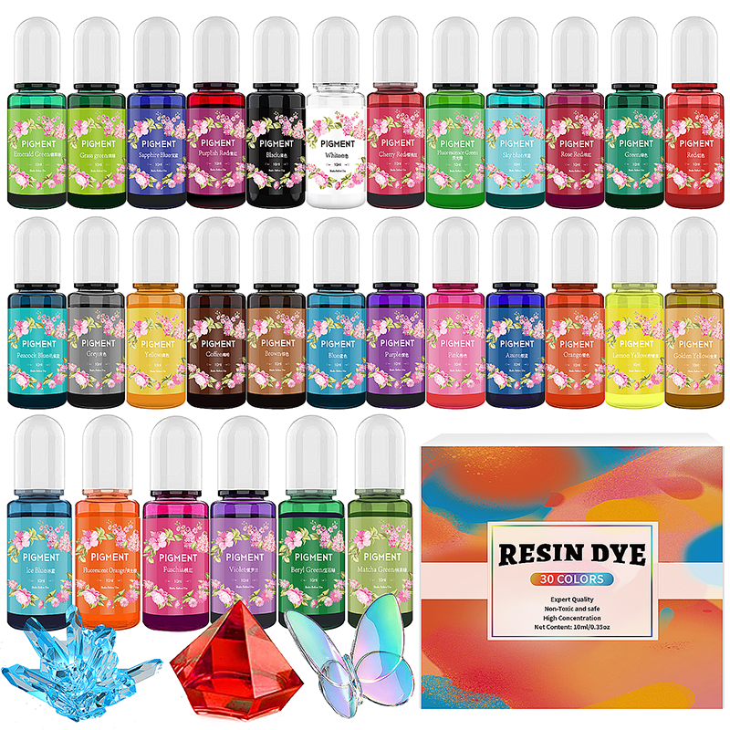 Epoxy Resin Pigment Kits Candl - Resin Jewelry Kit incelemesi ve fiyatı