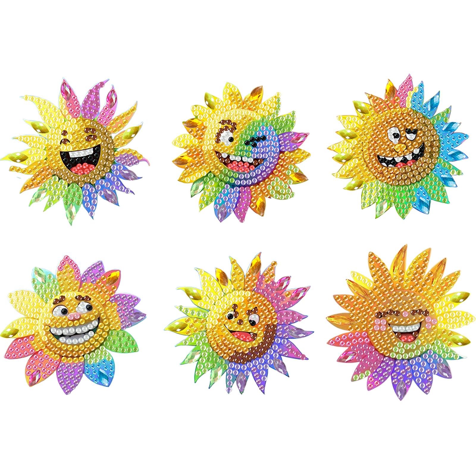 6Pcs Diamond Painting Refriger - Resin Craft For Beginners incelemesi ve fiyatı