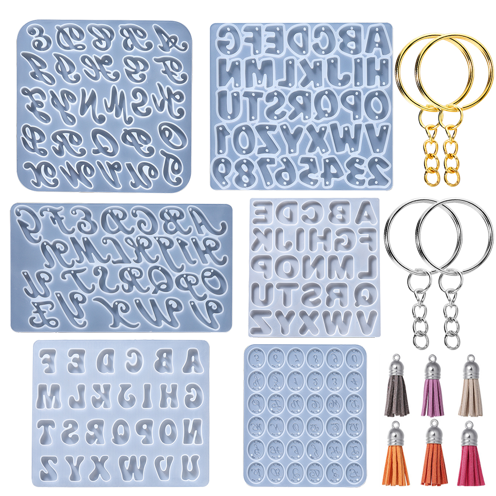 Alphabet Epoxy Resin Silicone  - Resin Pigment Set incelemesi ve fiyatı