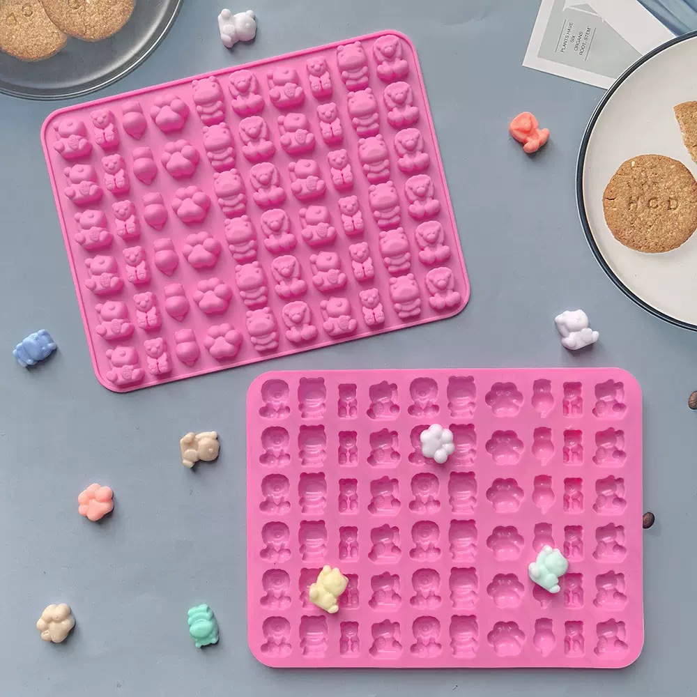7Pcs Candy Silicone Moulds wit - Silicone Mold Tray incelemesi ve fiyatı