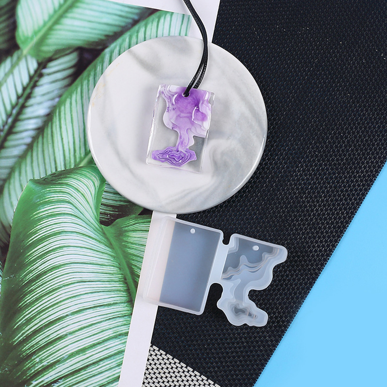 3pcs DIY Crystal Mold Set Roun - Geode Mold Silicone incelemesi ve fiyatı