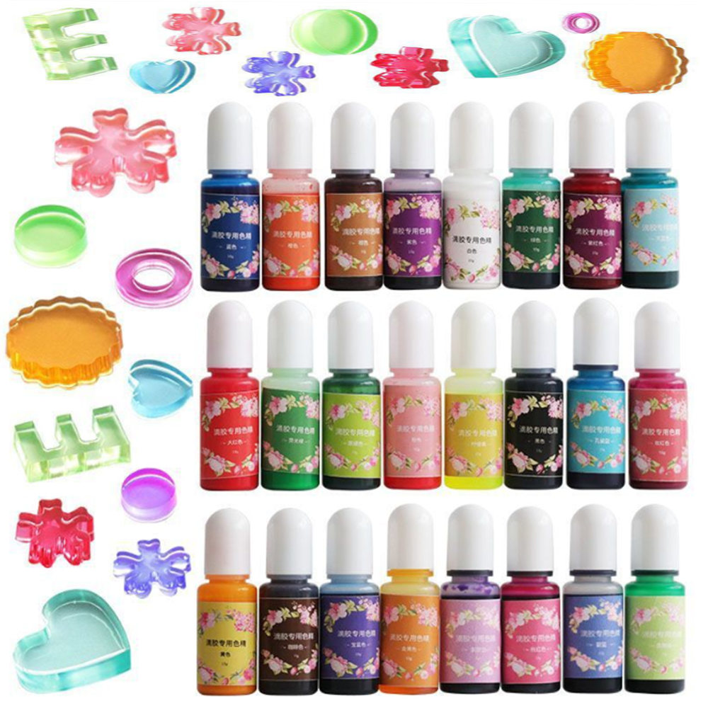 26 Colors 10ml Epoxy Resin Pig - Resin Pigment Set incelemesi ve fiyatı
