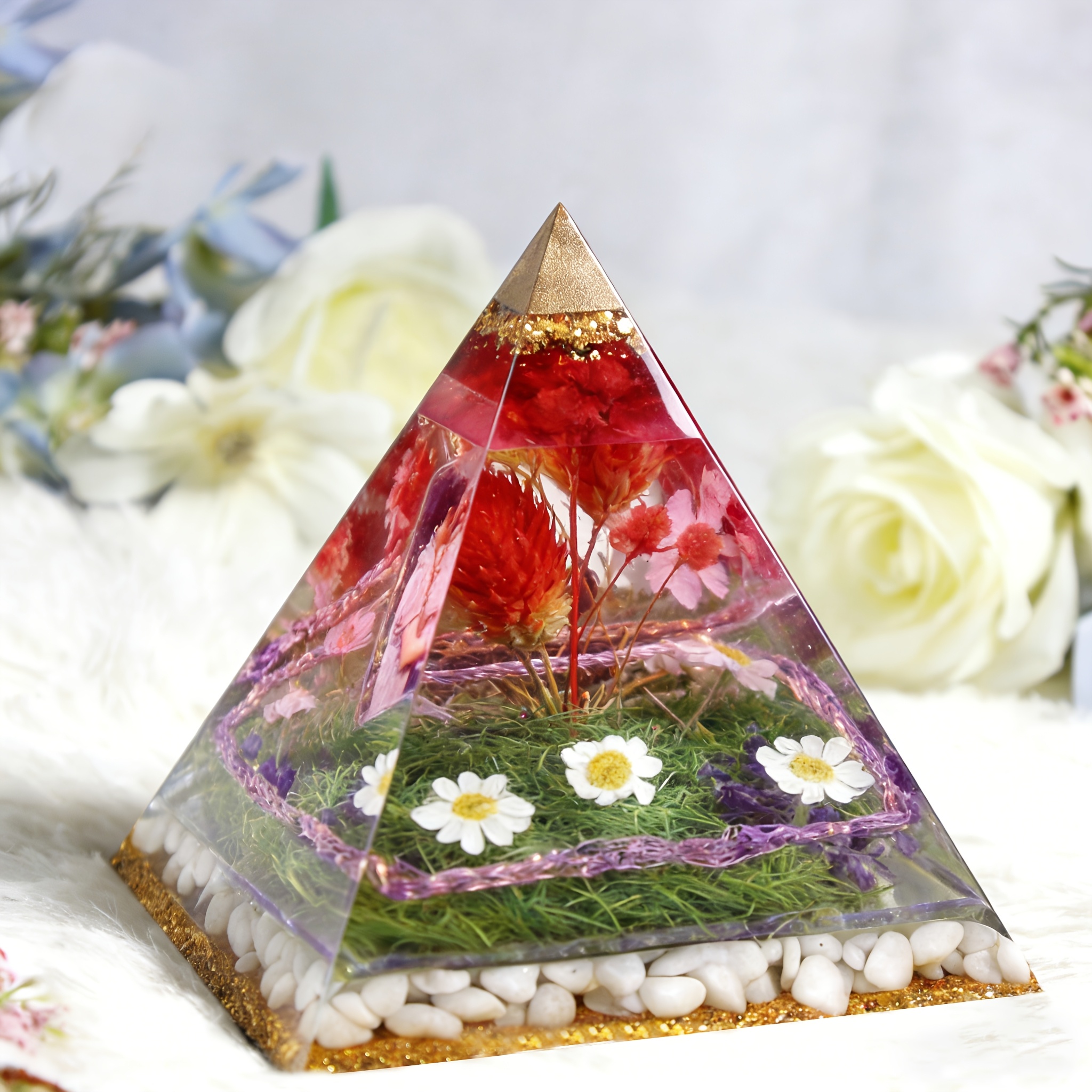 5pc- Pyramid resin molds of va - Resin Jewelry Kit incelemesi ve fiyatı
