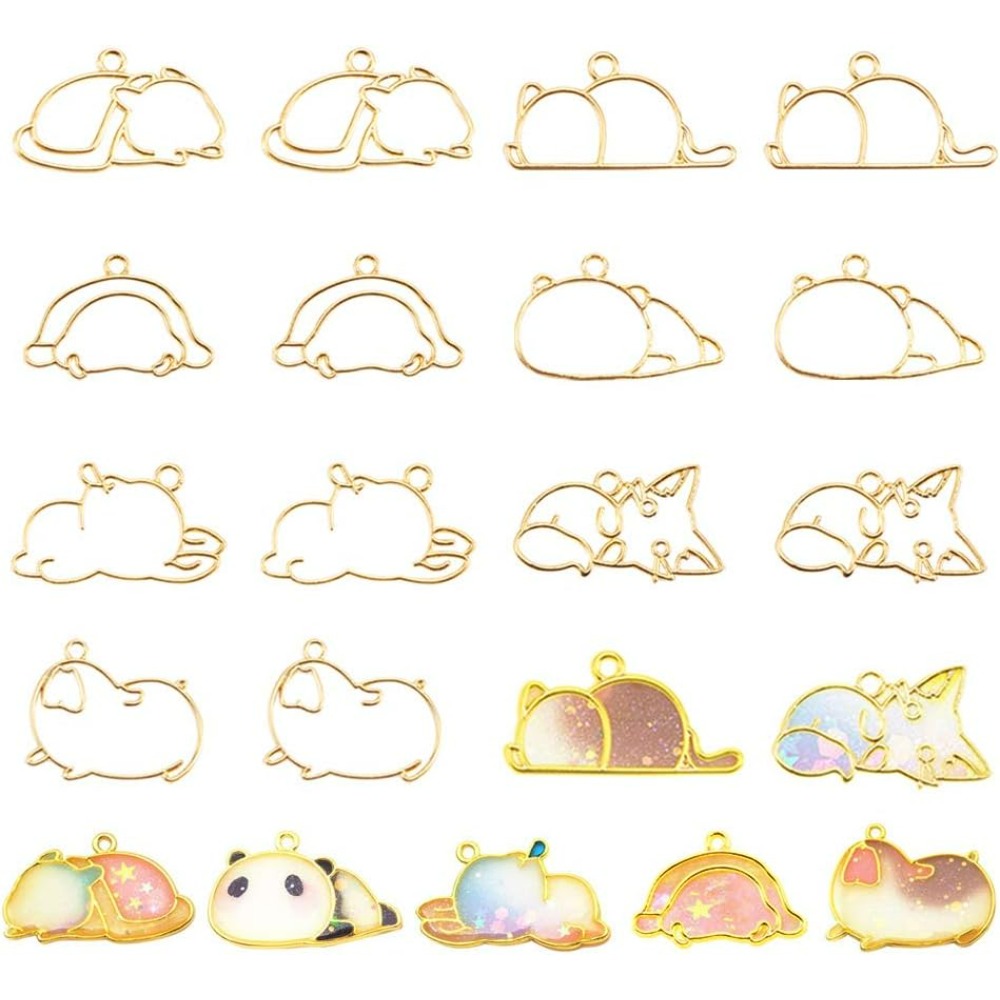 14pcs Hibernator Theme Open Be - Resin Jewelry Kit incelemesi ve fiyatı