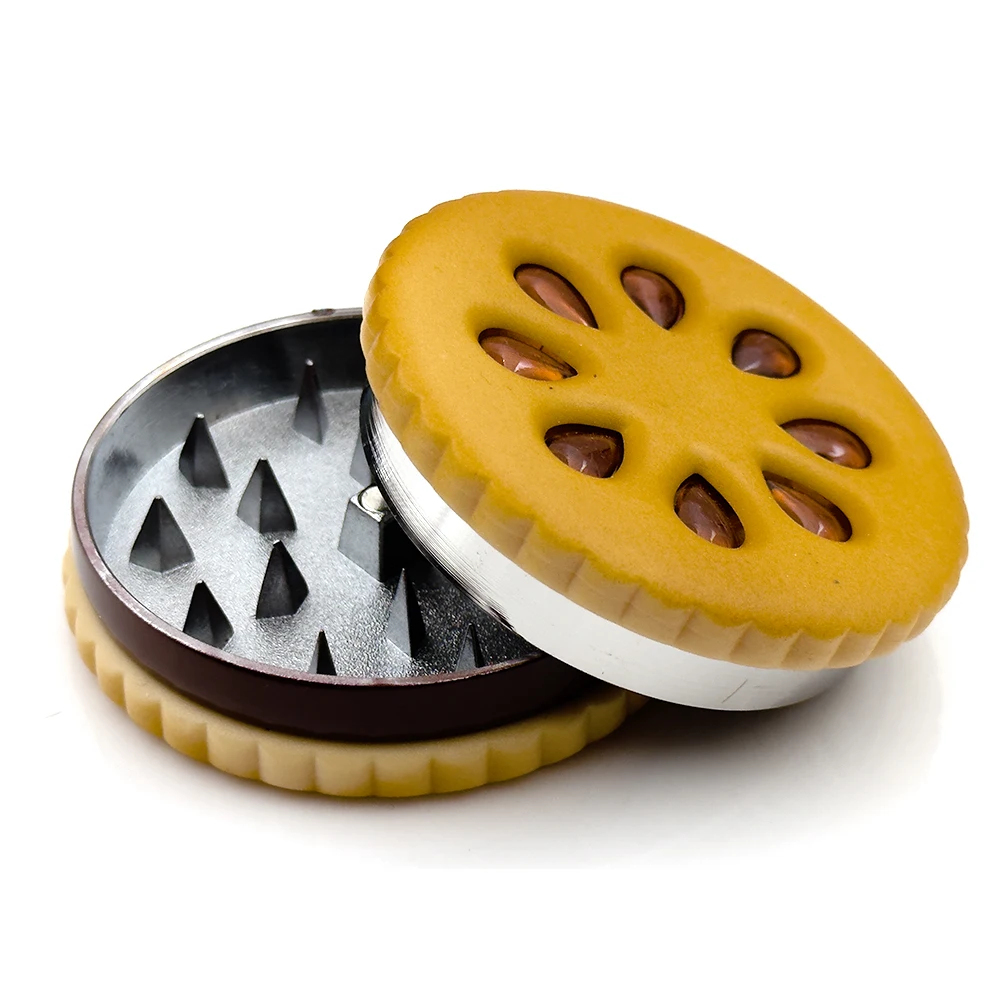 Cookie Metal Grinder Shape 55m - Dried Flower Bulk incelemesi ve fiyatı