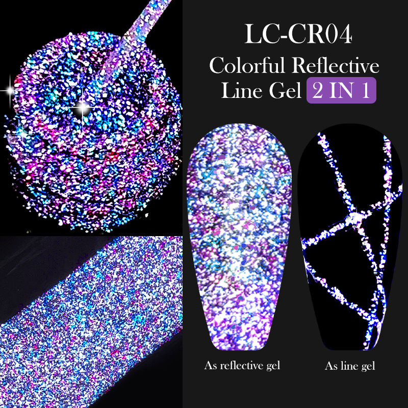 LILYCUTE 6Pcs/Set 5ml Reflecti - Resin Glitter Pack incelemesi ve fiyatı