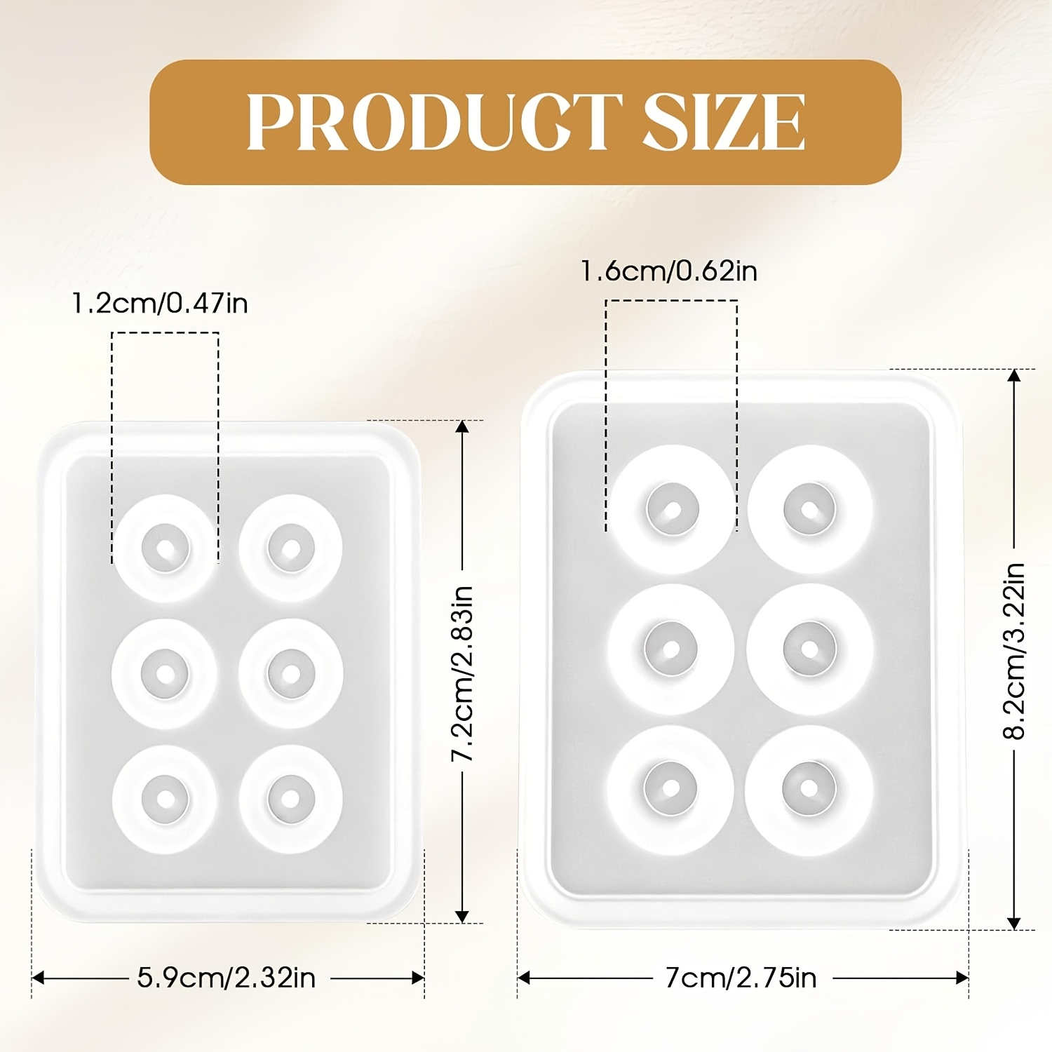 Two perforated spherical silic - Resin Jewelry Kit incelemesi ve fiyatı