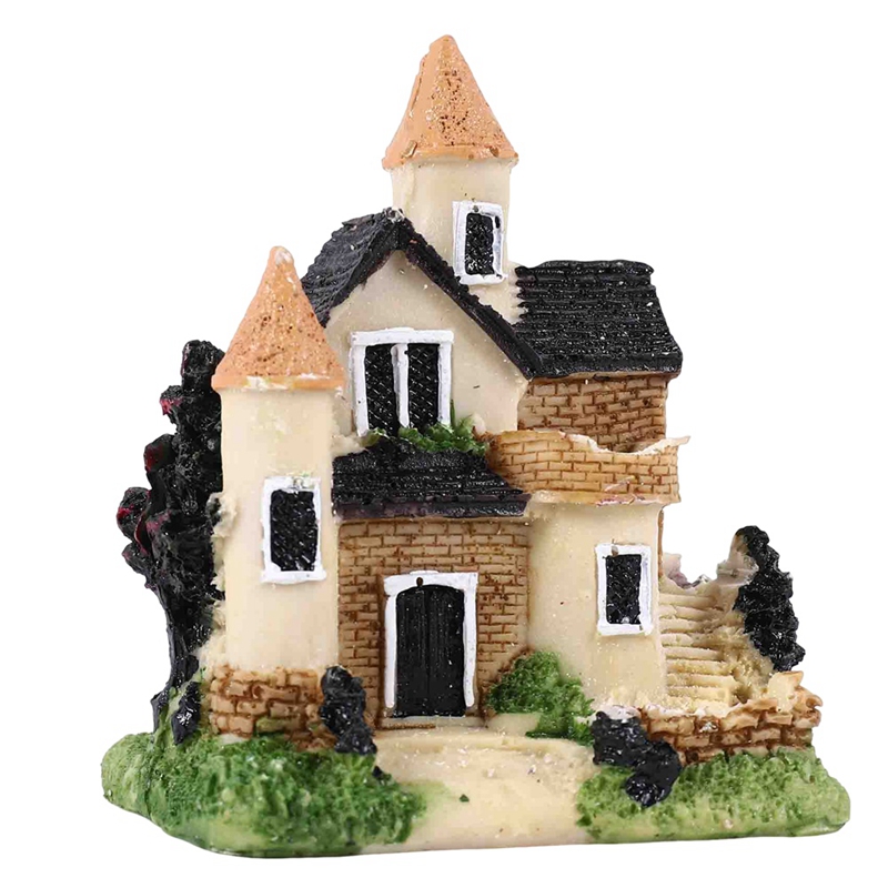 Cute Mini Resin House Miniatur - Resin Crafts incelemesi ve fiyatı