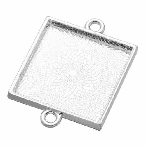 Onebeading Fit 25x25mm Square  - Bezels Set Pendant incelemesi ve fiyatı