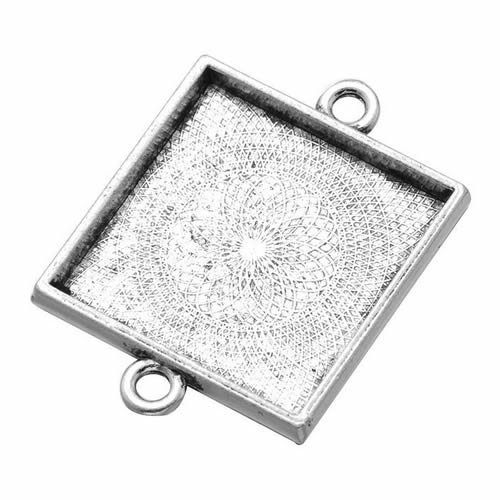 Onebeading Fit 25x25mm Square  - Bezels Set Pendant incelemesi ve fiyatı