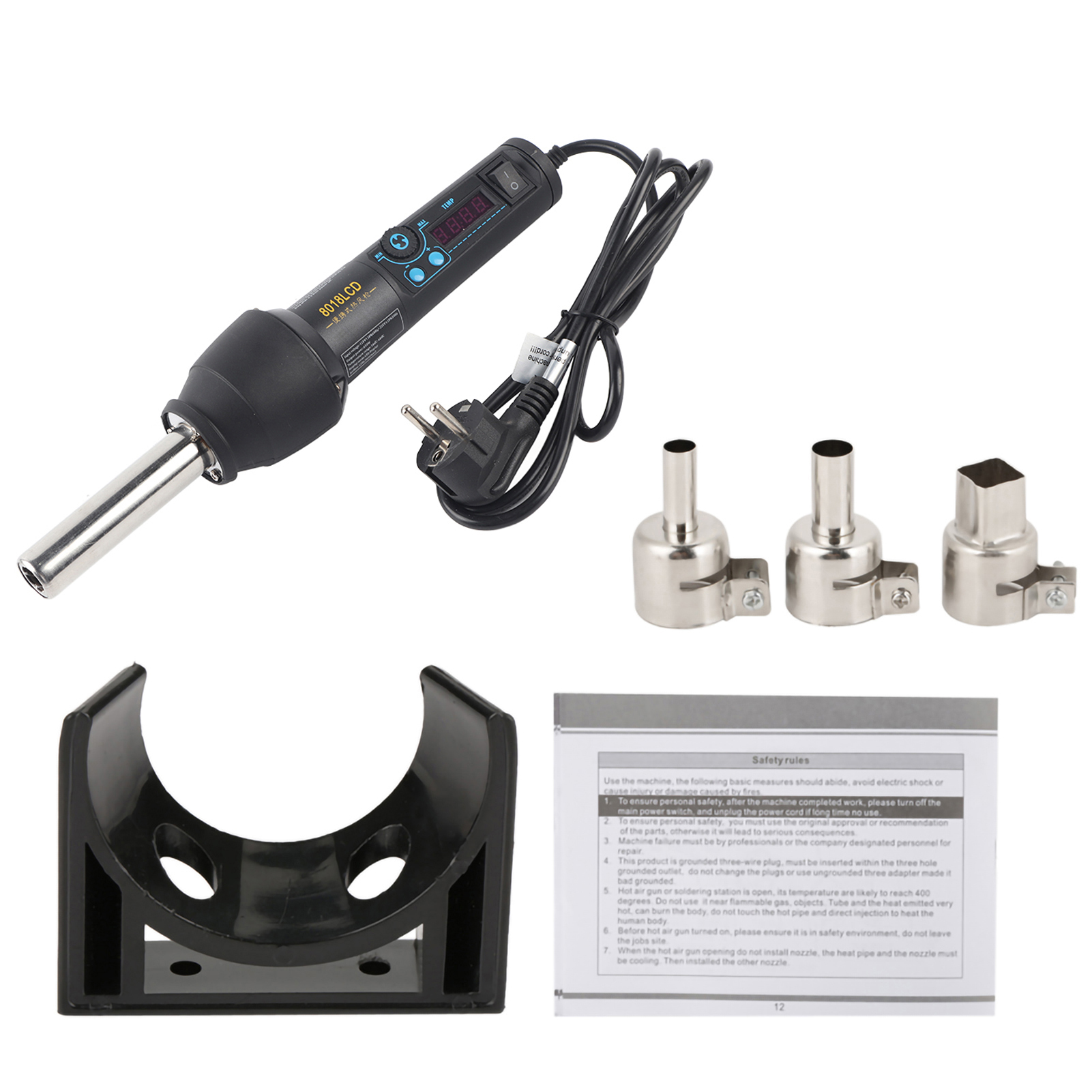 8858‑I / 650W LED Digital Disp - Heat Gun Small incelemesi ve fiyatı