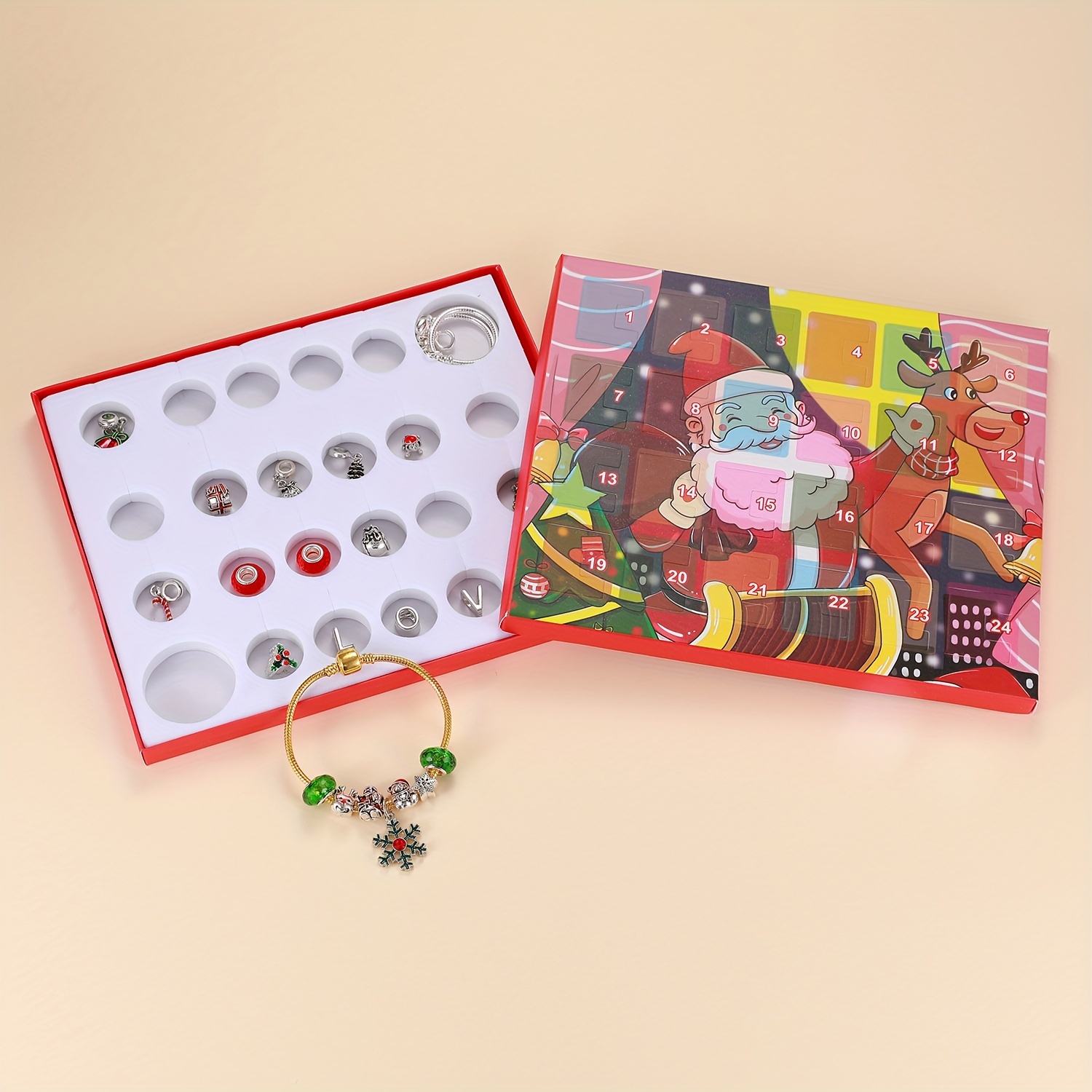 Snowman Christmas Advent Calen - Resin Jewelry Kit incelemesi ve fiyatı