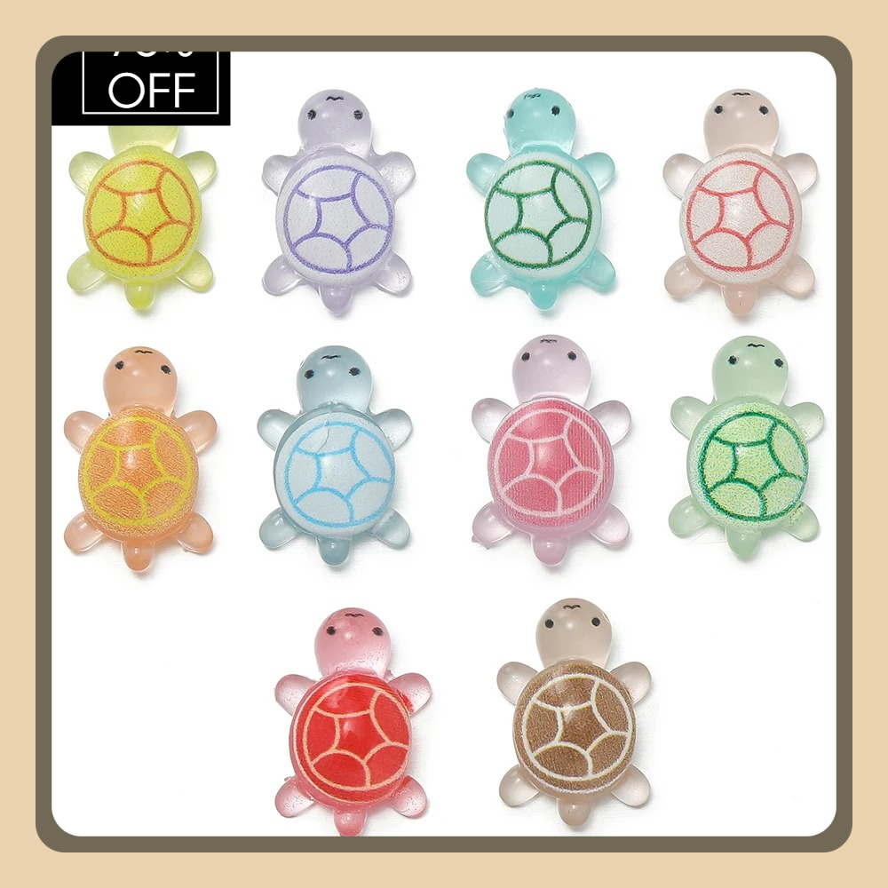 10pcs/lot Mini Resin Sea Turtl - Resin Crafts Diy incelemesi ve fiyatı