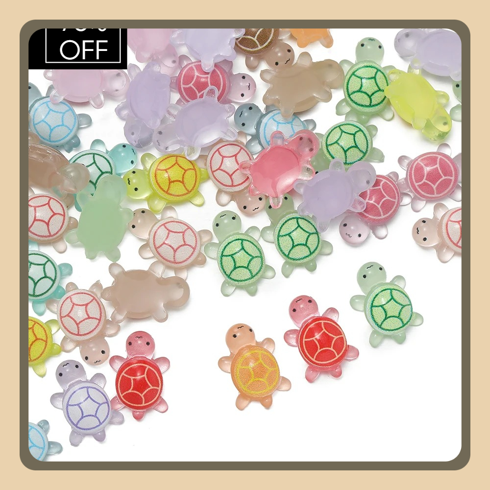 10pcs/lot Mini Resin Sea Turtl - Resin Crafts Diy incelemesi ve fiyatı