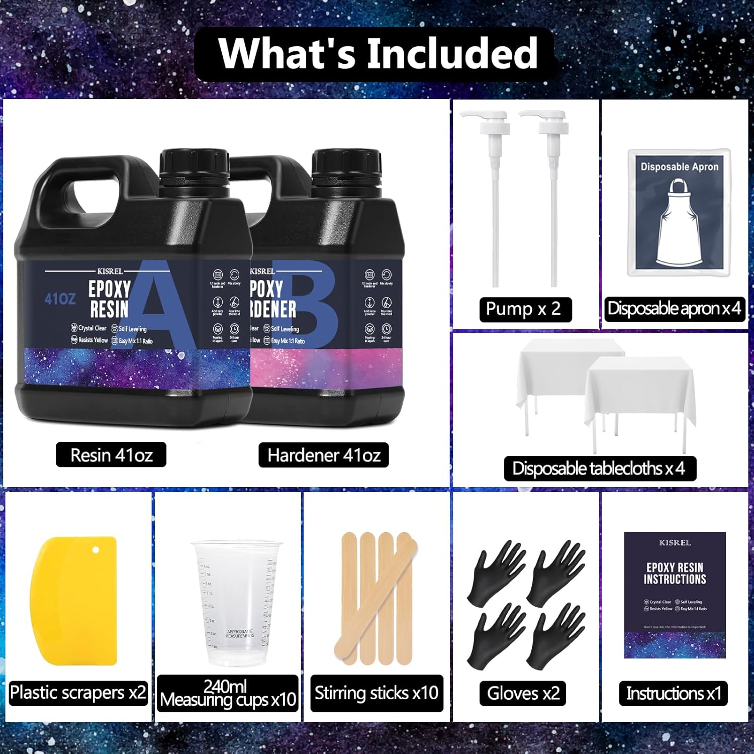 Crystal Clear Epoxy Resin Kit  - Resin Jewelry Kit incelemesi ve fiyatı