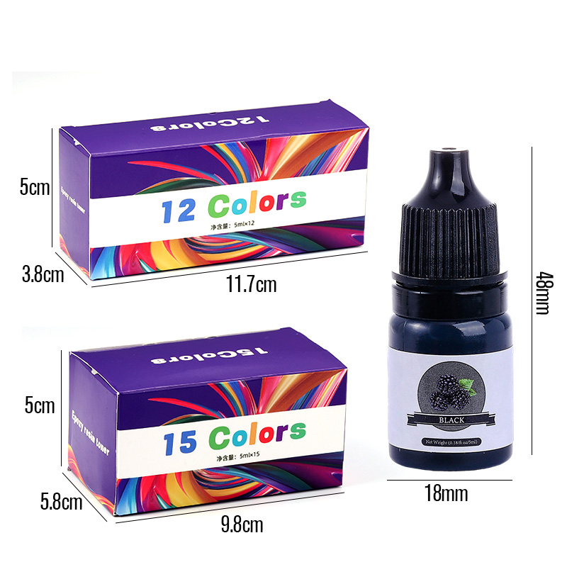 Epoxy Resin Color Pigment 24 V - Resin Pigment Set incelemesi ve fiyatı