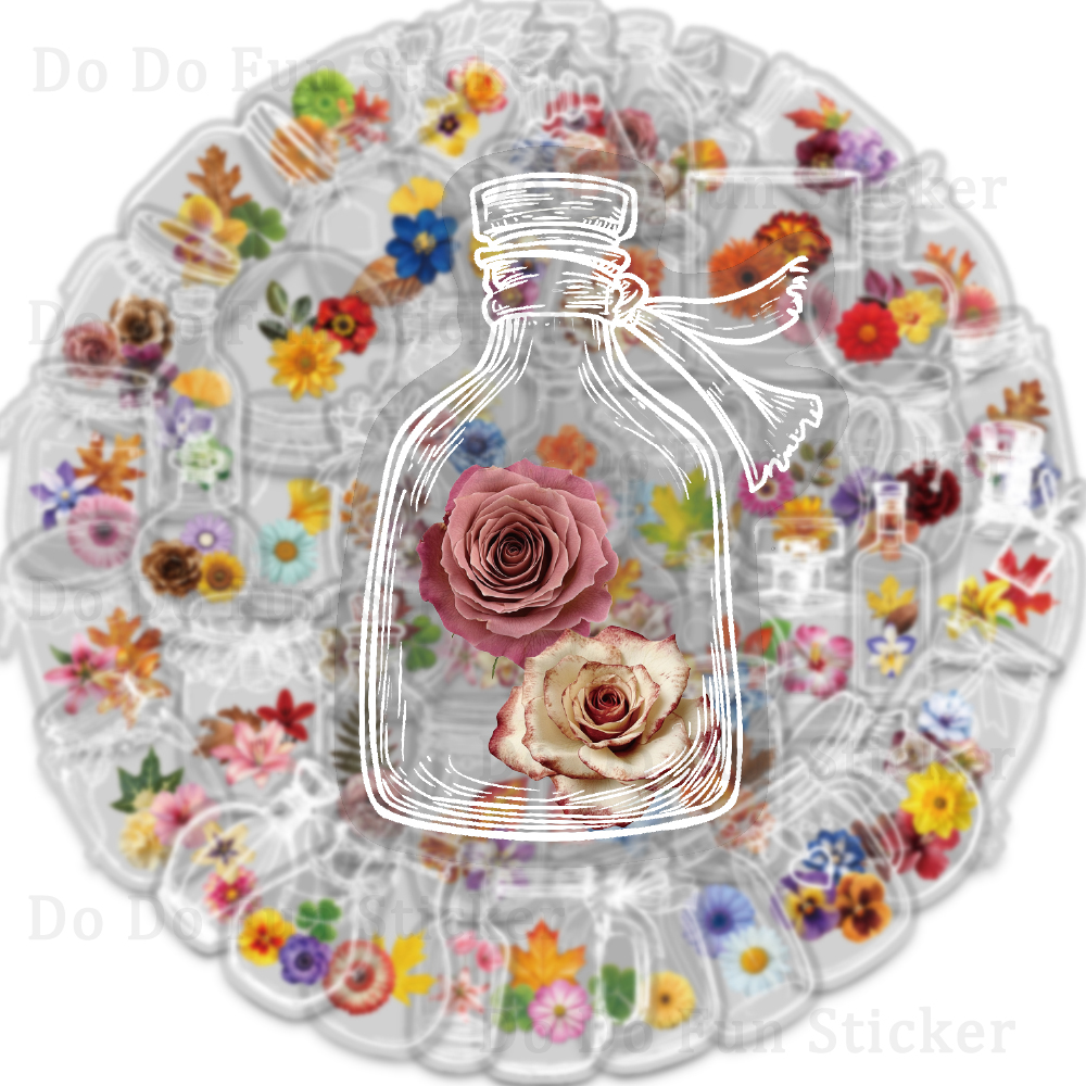 50PCS Glass Bottles with Dried - Dried Flower Bulk incelemesi ve fiyatı
