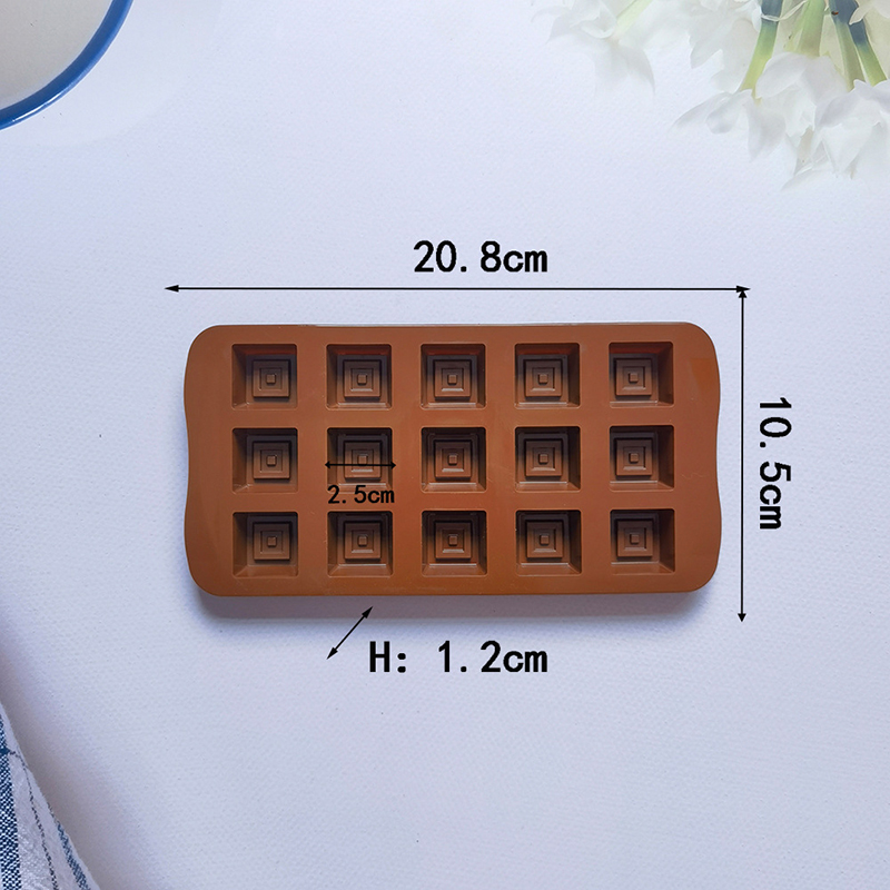 Classical Chocolate Mold Squar - Silicone Mold Tray incelemesi ve fiyatı