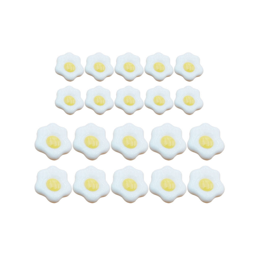 20Pcs Egg Resin DIY Craft Acce - Resin Crafts Diy incelemesi ve fiyatı