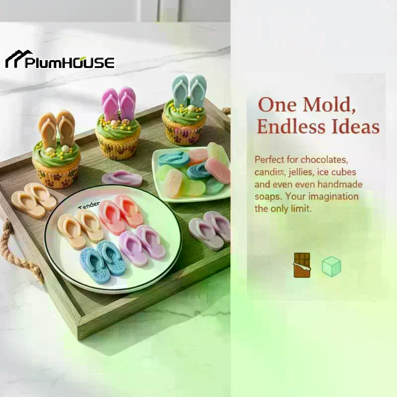 Beach Shoes Silicone Mold Summ - Silicone Mold Tray incelemesi ve fiyatı
