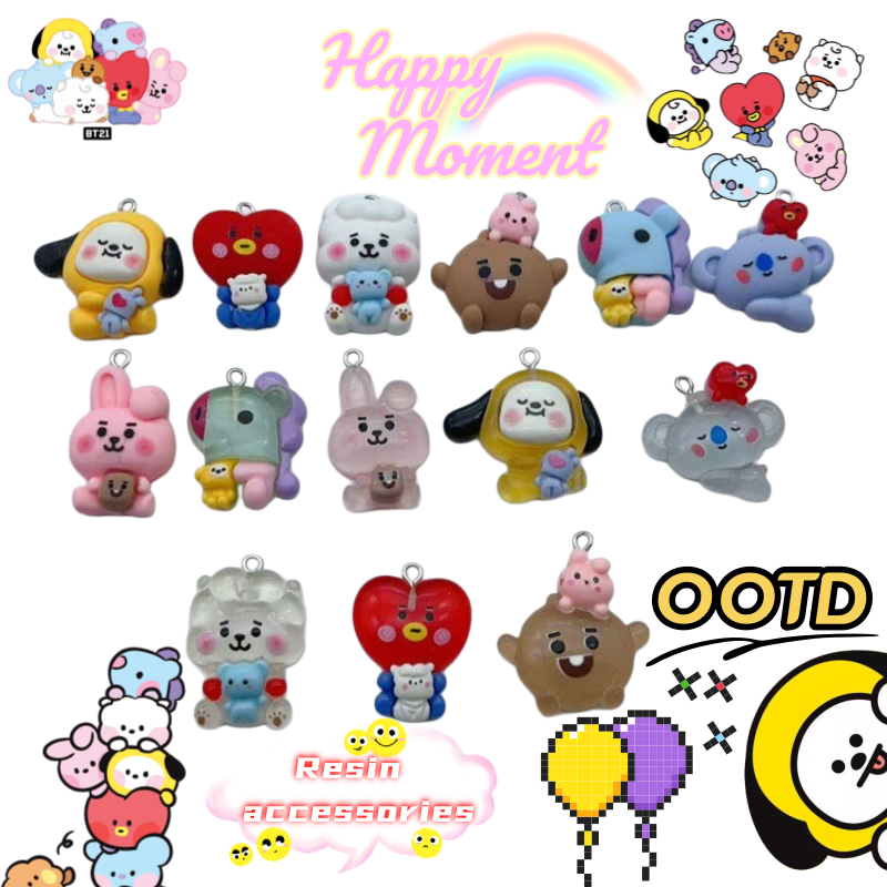 BT21 mang chimmy shooky koya a - Resin Craft Kit incelemesi ve fiyatı