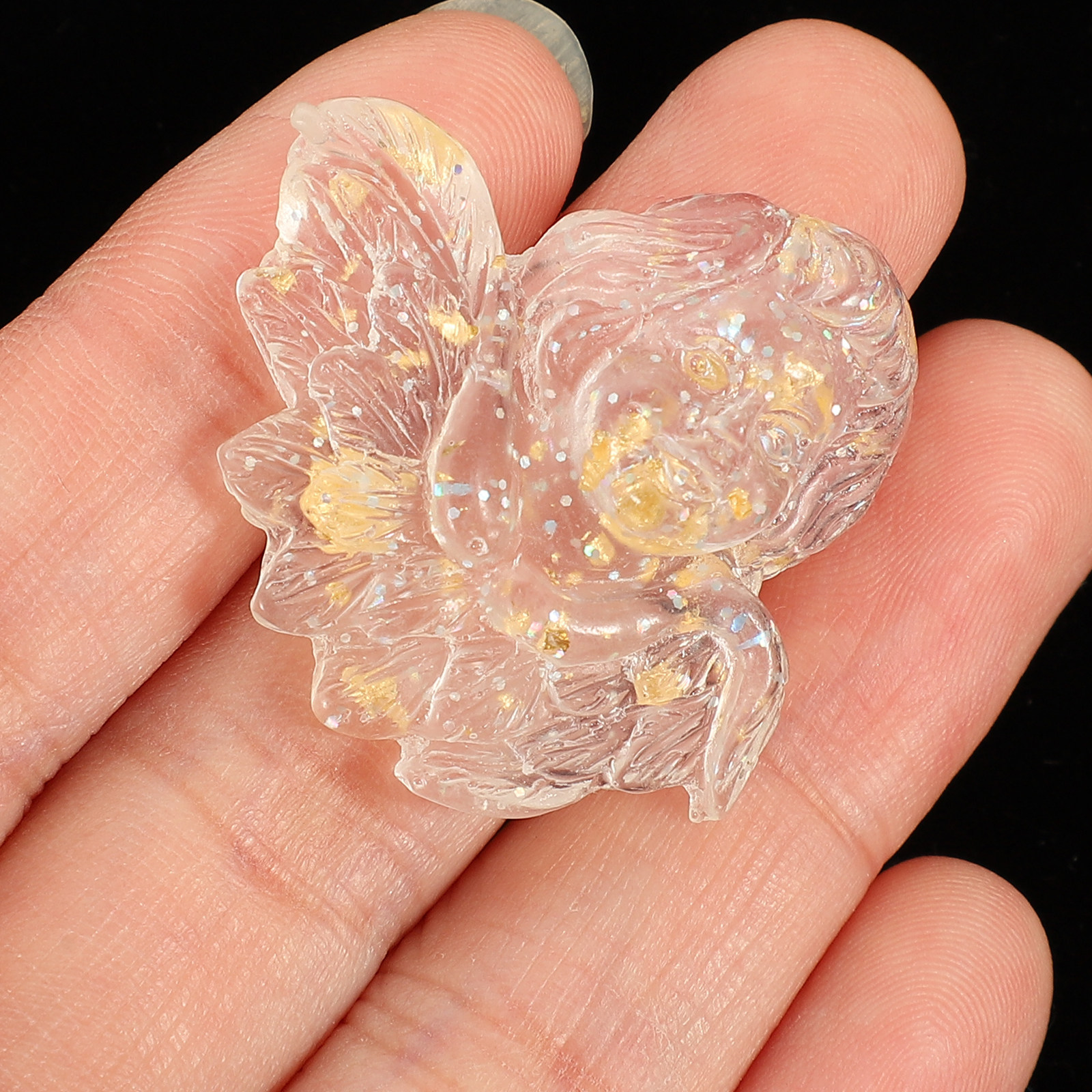 24Pcs Resin Flatback Angel Orn - Resin Crafts Diy incelemesi ve fiyatı