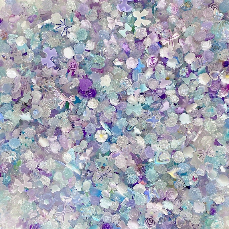 50pcs/pack Luminous Light Resi - Resin Glitter Pack incelemesi ve fiyatı