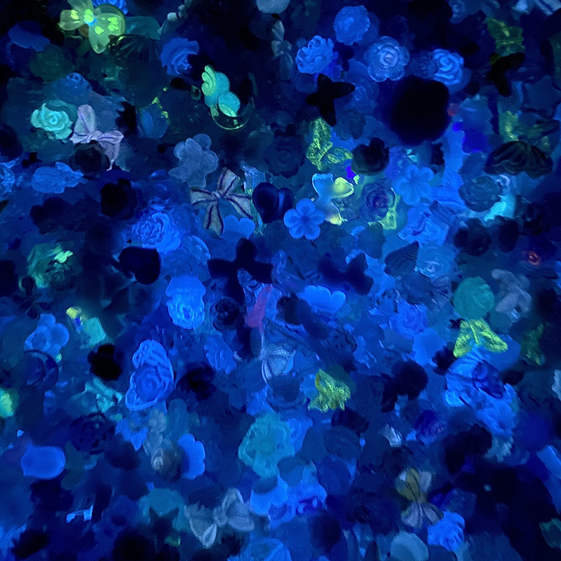 50pcs/pack Luminous Light Resi - Resin Glitter Pack incelemesi ve fiyatı