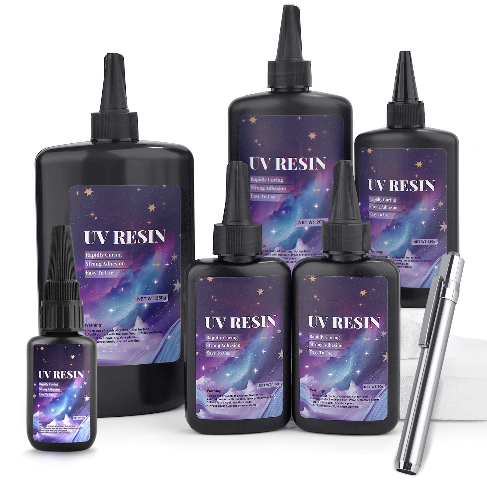 25/50/100/120/200/250g UV Fix  - Epoxy Uv Resin Kit incelemesi ve fiyatı