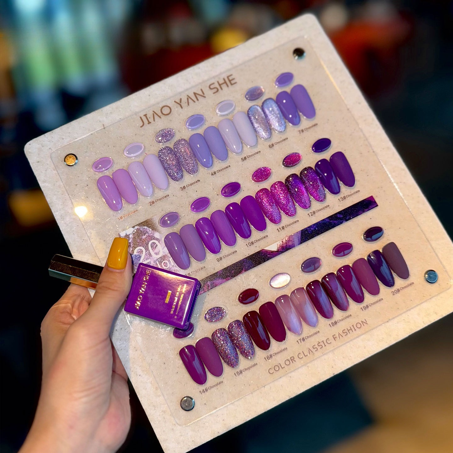 20Pcs/Set Purple Green Blue Co - Resin Glitter Pack incelemesi ve fiyatı