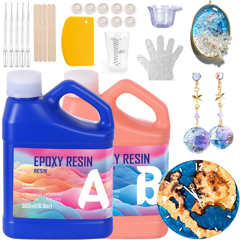 Easy Mixing Epoxy Resin Kit Cr - Resin Jewelry Kit incelemesi ve fiyatı