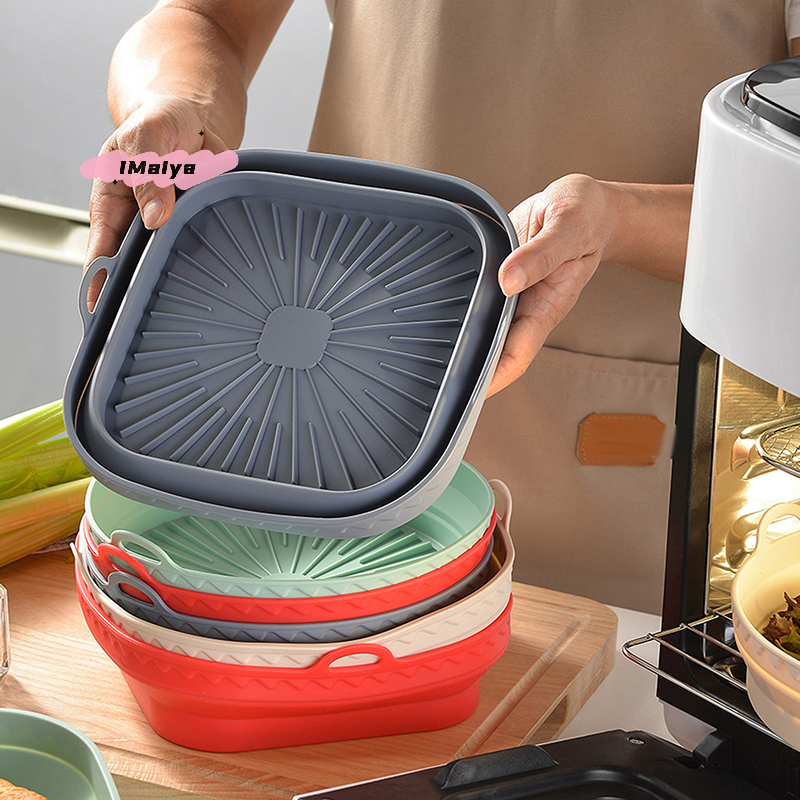 Square Foldable Air Fryer Sili - Silicone Mold Tray incelemesi ve fiyatı