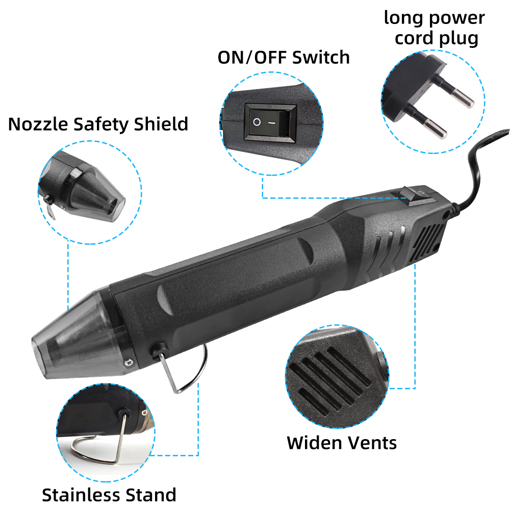 300°C 220V Hot Air Gun DIY Too - Heat Gun Small incelemesi ve fiyatı