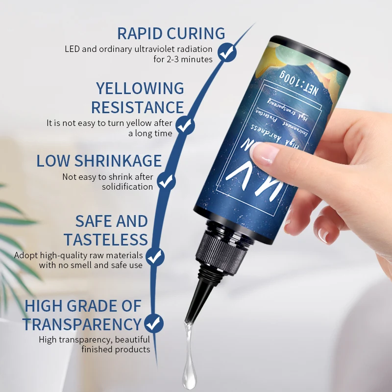 UV Resin Glue for DIY Jewelry, - Epoxy Uv Resin Kit incelemesi ve fiyatı