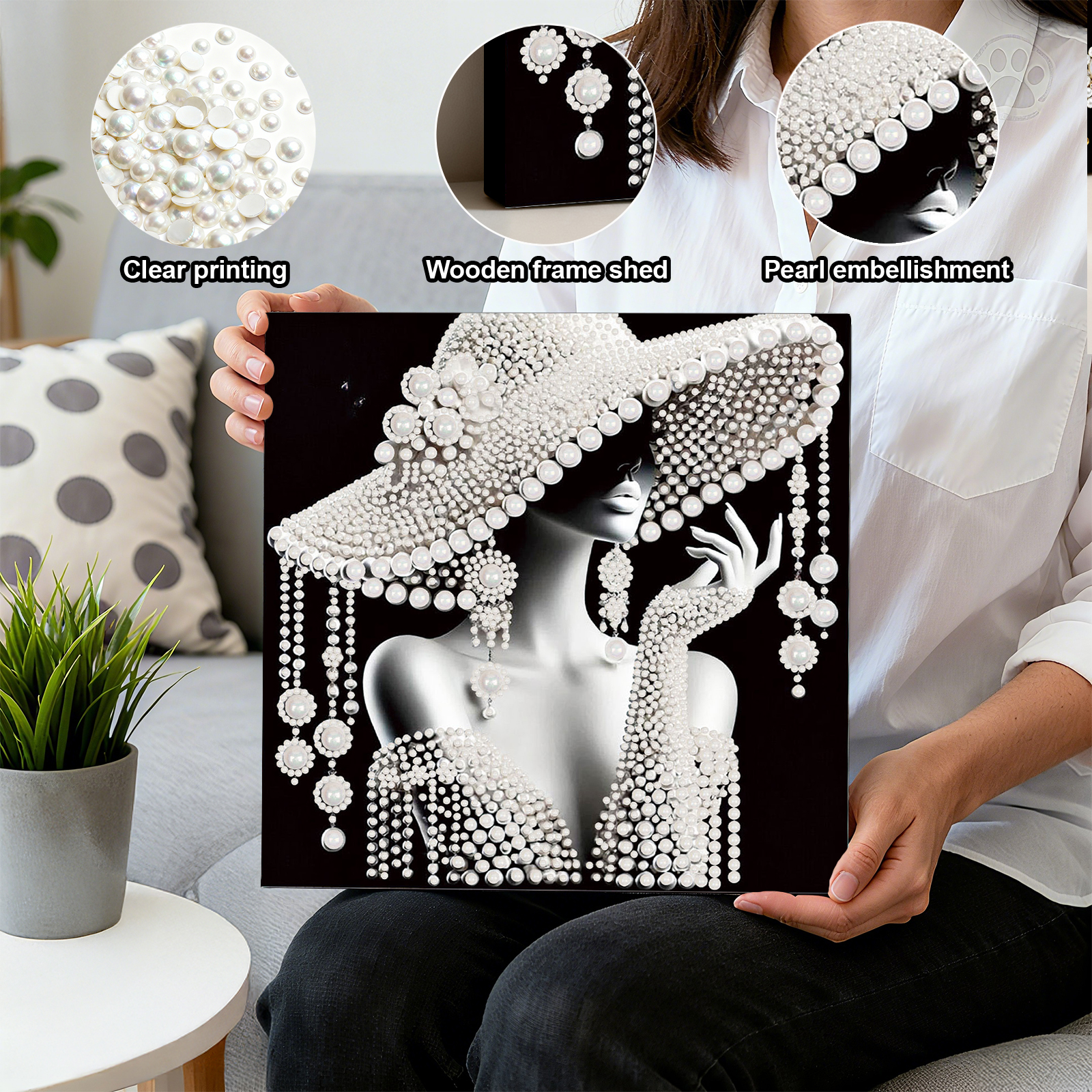 DIY Ladies Pearl Painting Art  - Resin Craft For Beginners incelemesi ve fiyatı