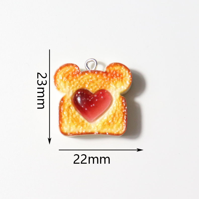 10pcs Resin Plastic Bread Pend - Resin Crafts incelemesi ve fiyatı