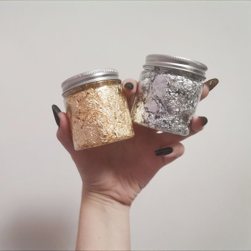 Imitation Rose Gold Silver Cop - Gold Foil Flakes incelemesi ve fiyatı