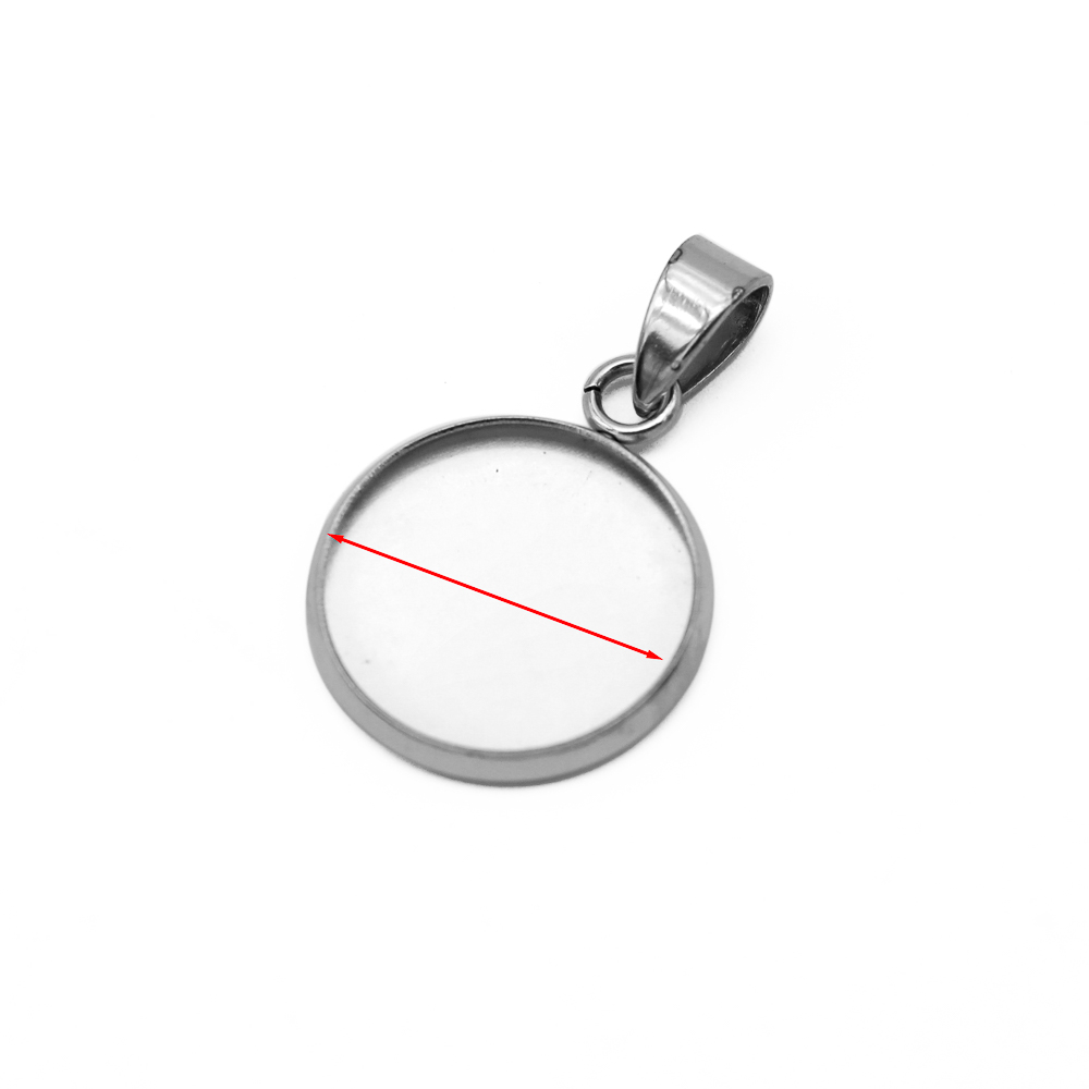 10pcs 316 Stainless Steel 6~20 - Bezels Set Pendant incelemesi ve fiyatı