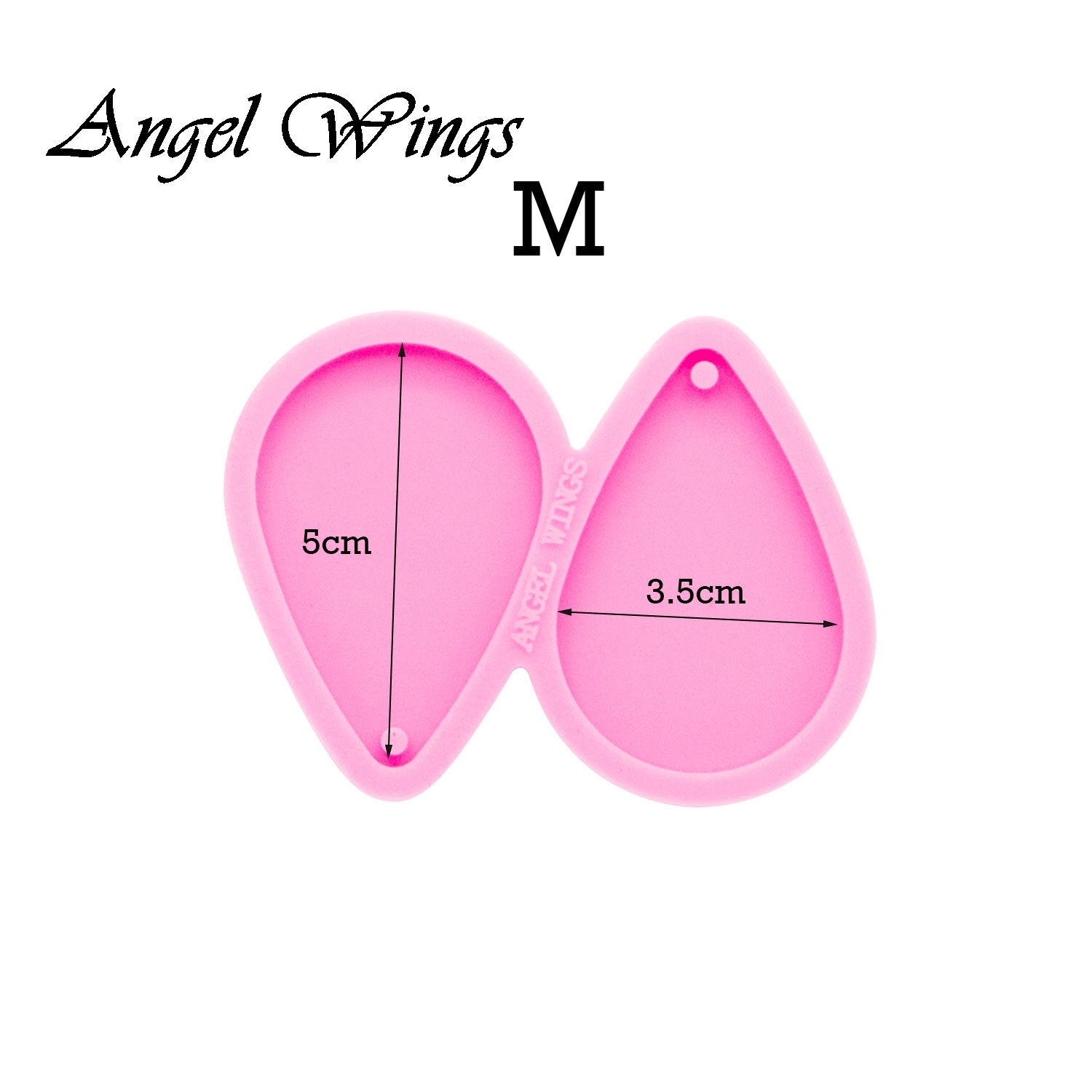 Shiny Tear Drop Hoop Earrings  - Geode Mold Silicone incelemesi ve fiyatı