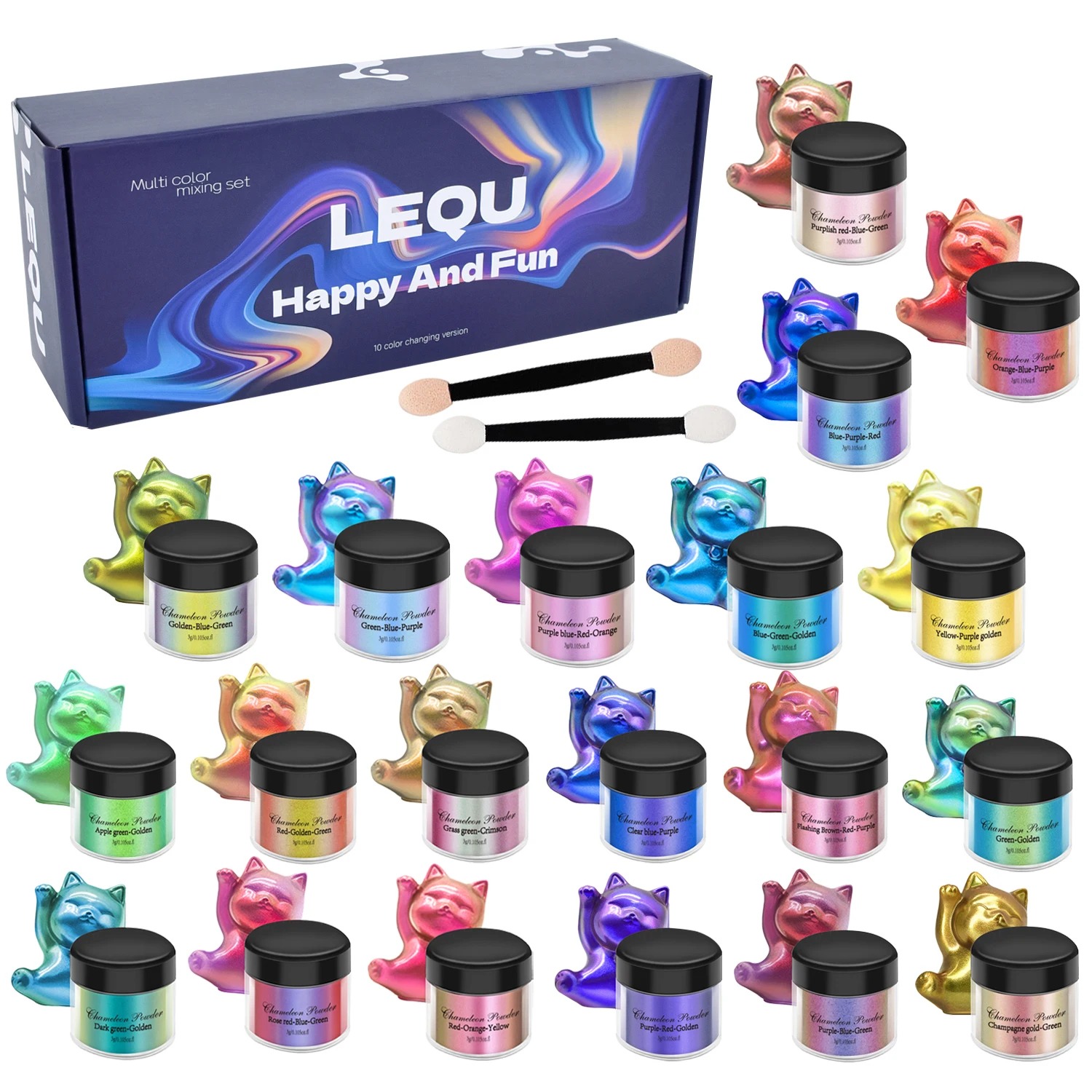 A set of chameleon pink nail c - Resin Glitter Pack incelemesi ve fiyatı