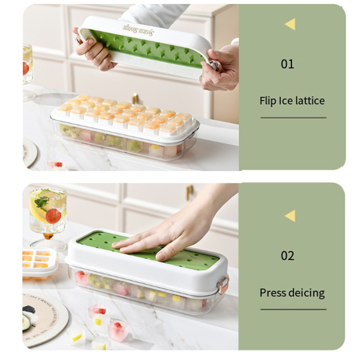 Y31A 24Grid Type Ice Tray Mold - Silicone Mold Tray incelemesi ve fiyatı