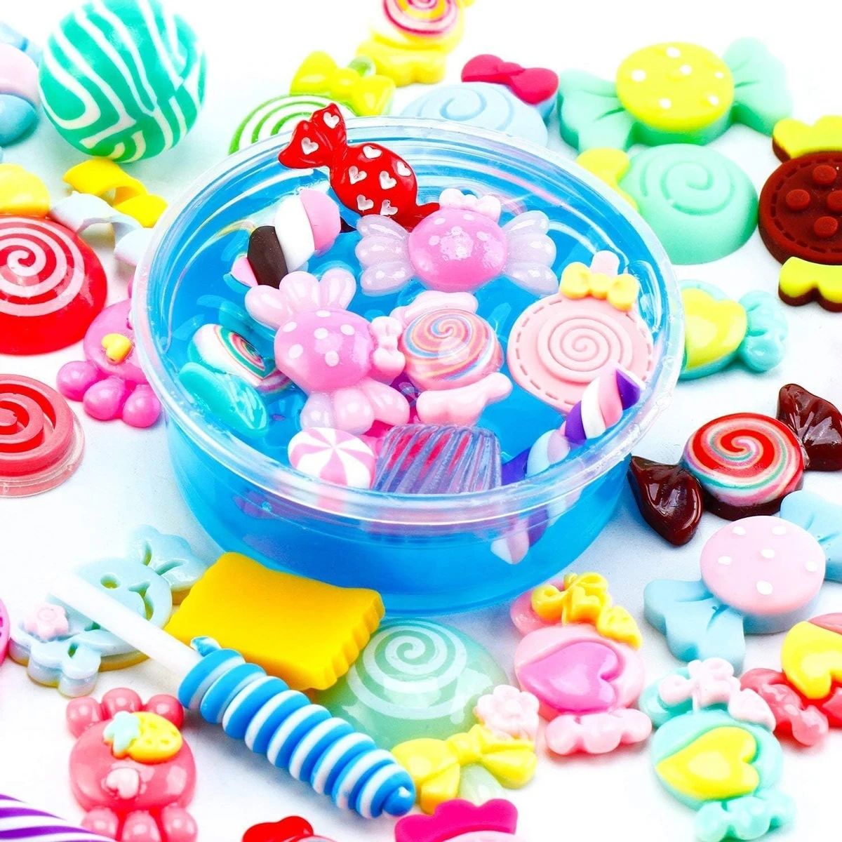 30pcs Random Candy Slime Charm - Resin Jewelry Kit incelemesi ve fiyatı
