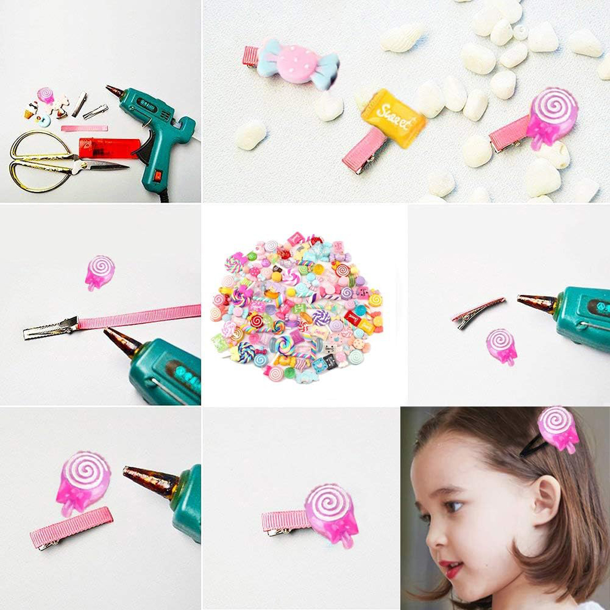 30pcs Random Candy Slime Charm - Resin Jewelry Kit incelemesi ve fiyatı
