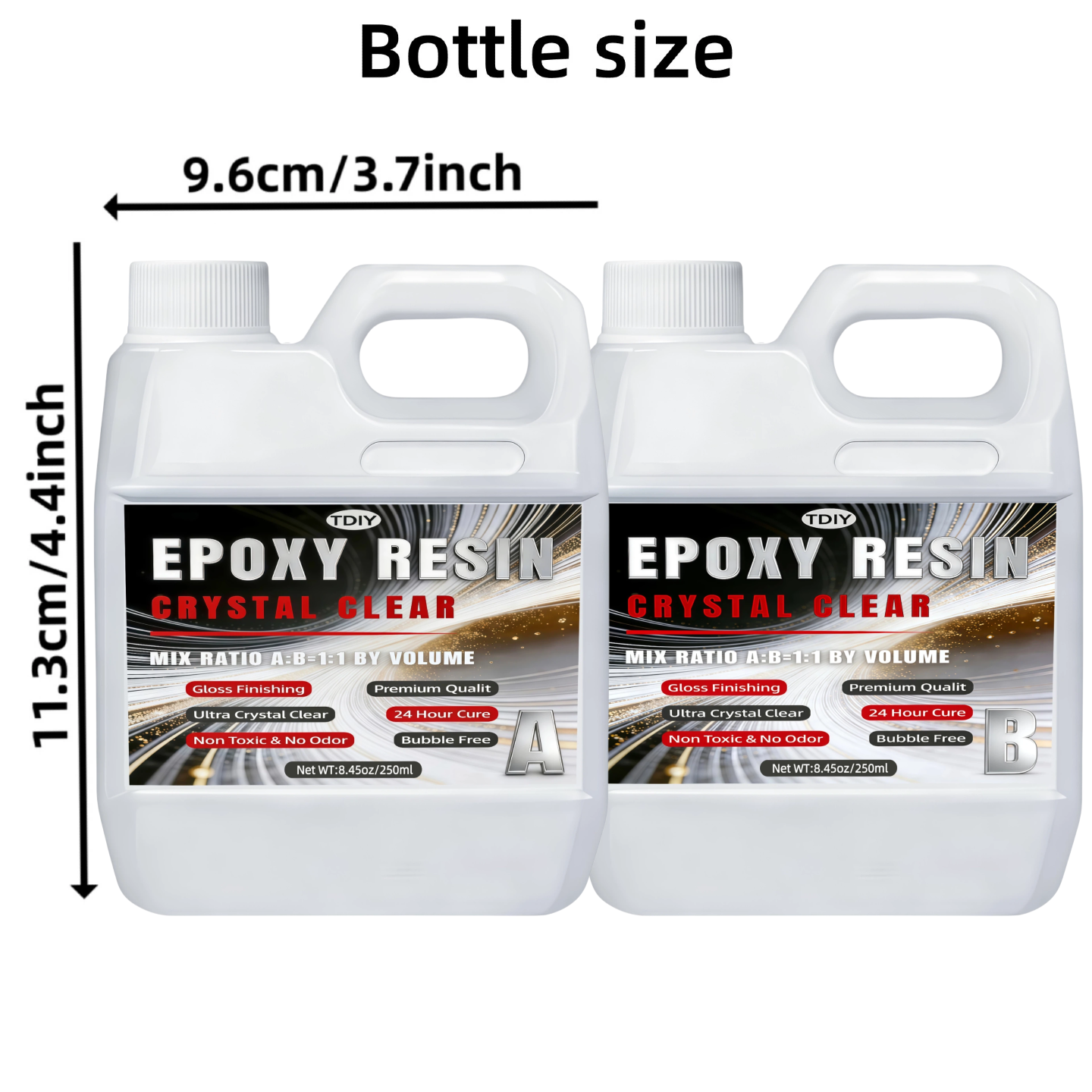 1:1 Crystal Clear Epoxy Resin  - Epoxy Uv Resin Kit incelemesi ve fiyatı
