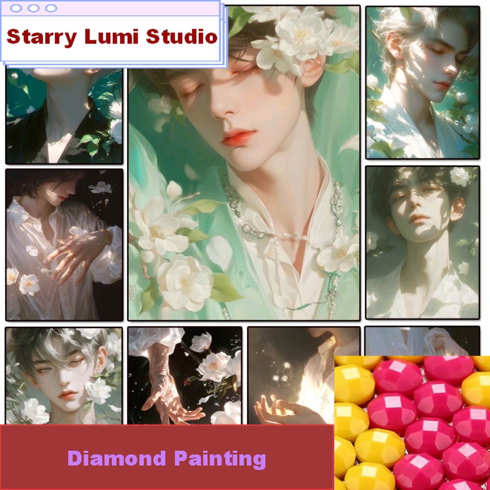 Handsome Boy 5d Diy Diamond Pa - Resin Jewelry Kit incelemesi ve fiyatı