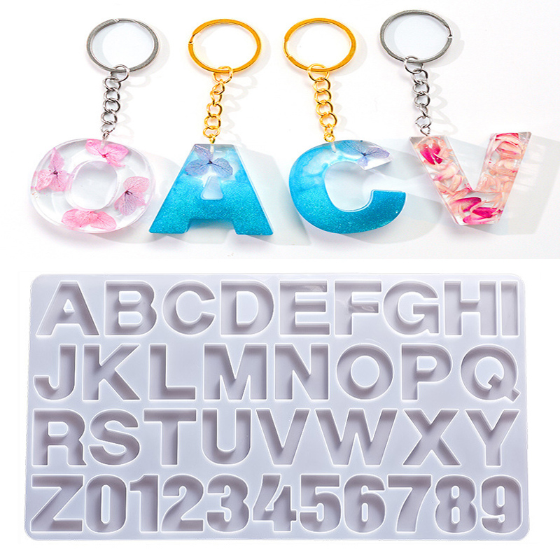 Alphabet Epoxy Resin Silicone  - Resin Pigment Set incelemesi ve fiyatı