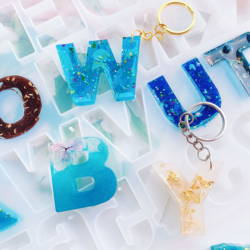 Alphabet Epoxy Resin Silicone  - Resin Pigment Set incelemesi ve fiyatı